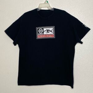 MAUIBUILT Men’s Hawaiian Salt Black T Shirt Size XL